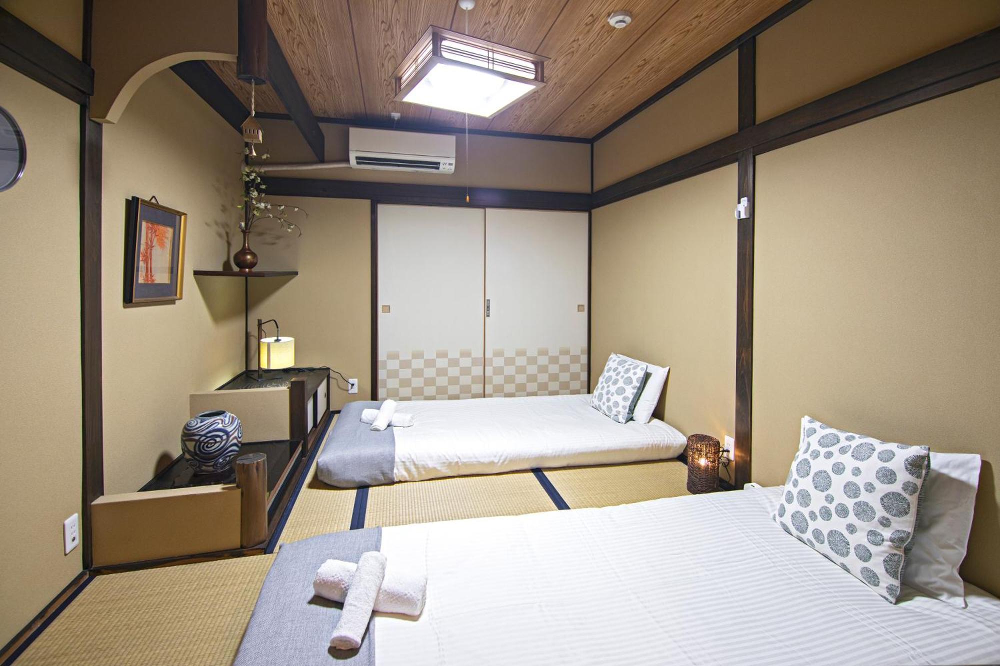 Villa -九条竹海- 和風丸々貸切一軒家 ベッドルーム3つ トイレ2つ 最大8人宿泊可 十条駅徒歩で5分 Kyōto